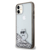 Karl Lagerfeld nakładka do iPhone 11 KLHCN61LKCNSK HC LIQ. GLITTER C transparentna