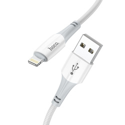 HOCO kabel USB do iPhone Lightning 8-pin 2,4A Ferry X70 biały