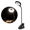 LED reading lamp with clip + black micro USB cable