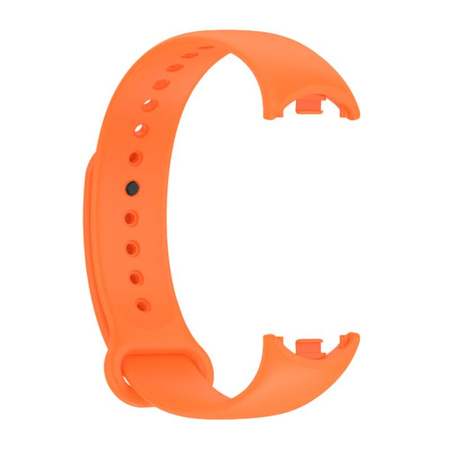 Pasek Silikonowy Mi Band 8 / M8 (3), ORANGE / POMARAŃCZOWY