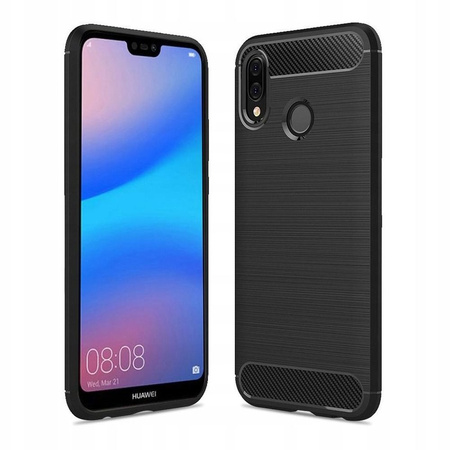 Futerał CARBON do HUAWEI P20 LITE czarny