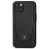 Schutzhülle IPHONE 14 PLUS Mercedes Leather Urban Line (MEHCP14MARMBK) schwarz