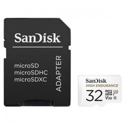 SANDISK karta pamięci microSD 32GB 100MB/s class 10 z adapterem