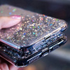 Etui IPHONE 11 PRO Brokat Cekiny Glue Glitter Case różowe