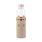 Pusheen - Butelka na wodę ze szkła 500 ml