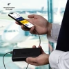 Fast charge power bank: 20,000 mAh, 2 USBs Black