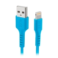 SBS TECABLEUSBIP589A USB-A - Lightning Cable - Blue