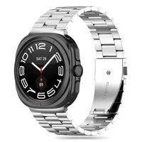 Tech-Protect Edelstahlarmband für Samsung Galaxy Watch Ultra (47 mm) – Silber