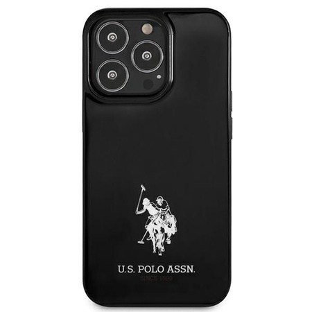 US Polo USHCP13XUMHK iPhone 13 Pro Max 6,7" czarny/black hardcase Horses Logo