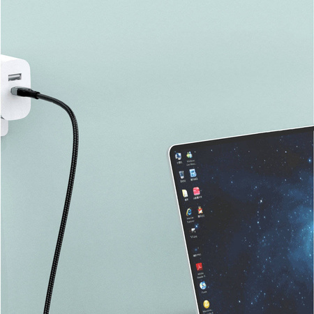 Dudao USB Type C cable - Lightning Fast Charging PD 20W black (L7MaxL)