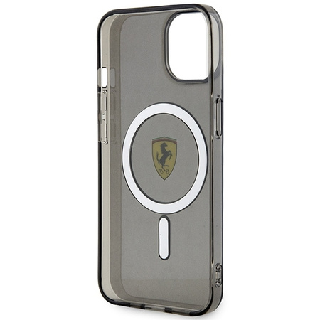 Ferrari FEHMP14SURKK iPhone 14 6.1" schwarz/schwarz Hardcase Translucent Magsafe