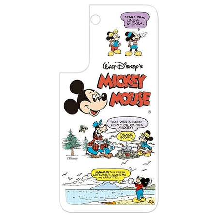 Panel Samsung GP-TOS901HIARW do etui Frame Cover do Galaxy S22 Disney Mickey biały/white