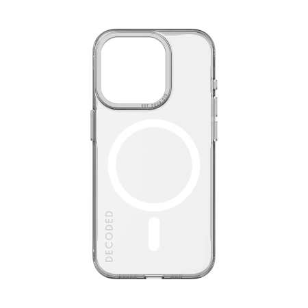 Decoded - protective case for iPhone 15 Pro Max compatible with MagSafe (ice)