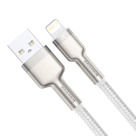 Baseus Cafule Series Metal Data Cable USB to IP 2.4A 2m White