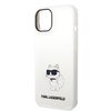 Karl Lagerfeld Silicone NFT Choupette - Etui iPhone 14 Plus (biały)