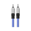 Baseus kabel CoolPlay USB-C - USB-C 1m 100W niebieski