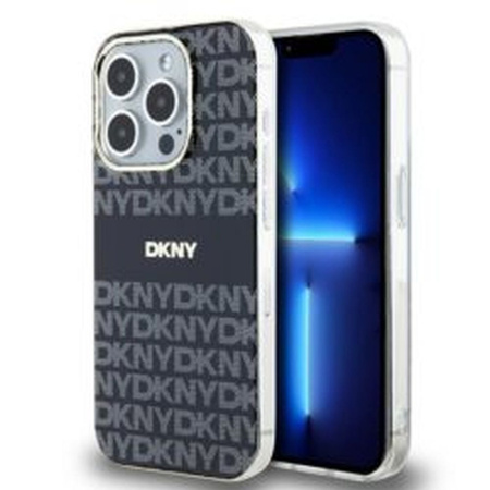 DKNY DKHMP13XHRHSEK iPhone 13 Pro Max 6.7" czarny/black hardcase IML Mono & Stripe MagSafe