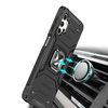 Wozinsky Ring Armor Tough Hybrid Case Cover + Magnethalterung für Samsung Galaxy A53 5G Schwarz