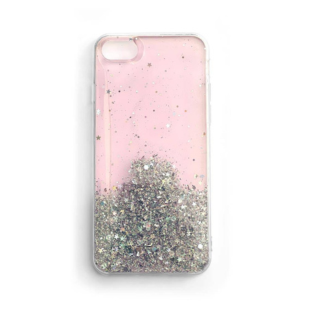 Wozinsky Star Glitter błyszczące etui pokrowiec z brokatem Xiaomi Mi 11 różowy