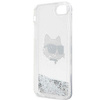 Karl Lagerfeld KLHCI8LNCHCS iPhone 7/8/ SE 2020/2022 srebrny/silver hardcase Glitter Choupette Head