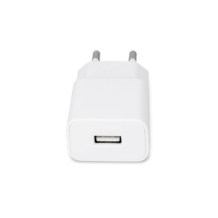 Ładowarka sieciowa 2,1A + Kabel iPhone Lightning Szybkie ładowanie Maxlife Fast Charge biała