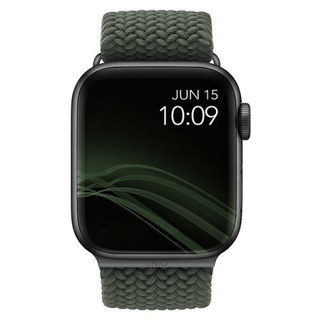 UNIQ pasek Aspen Apple Watch 40/38mm Braided zielony/cypress green