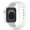 Pasek Tech-Protect Silicone na Apple Watch 4 / 5 / 6 / 7 / 8 / 9 / SE / Ultra 1 / 2 (42 / 44 / 45 / 49 mm) - biały