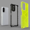 Honeycomb etui pancerny pokrowiec z żelową ramką Xiaomi Redmi K40 Pro+ / K40 Pro / K40 / Poco F3 przezroczysty