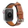 Strap Leather Apple Watch SE, 8, 7, 6, 5, 4, 3, 2, 1 (41, 40, 38 mm) bracelet brown