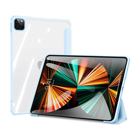 Dux Ducis Copa Hülle für iPad Pro 12.9 &#39;&#39; 2021/2020/2018 Smart Cover mit Ständer blau