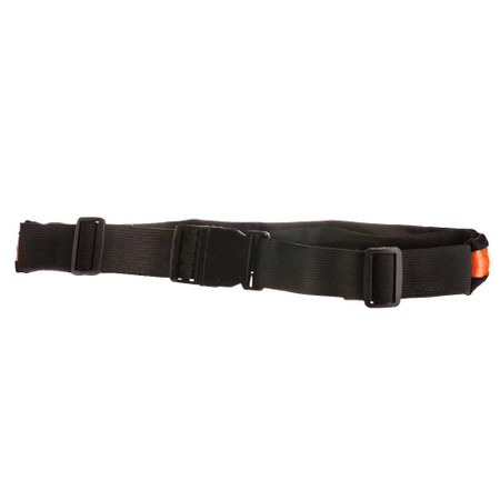 Running belt double waist bag for the phone black