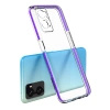 Spring Case Cover für Realme 9i, Oppo A36 / A76 / A96 Silikonhülle mit Rahmen Hellblau