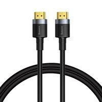 Baseus Cafule kabel przewód HDMI 2.0 4K 60 Hz 3D 18 Gbps 2 m czarny (CADKLF-F01)