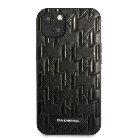 Karl Lagerfeld KLHCP13SMNMP1K iPhone 13 mini 5,4" hardcase czarny/black Monogram Plaque