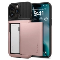 Spigen Slim Armor CS, rose gold - iPhone 15 Pro Max