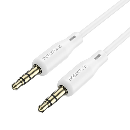 Borofone Kabel BL18 - jack 3,5mm na jack 3,5mm - 1 metr biały