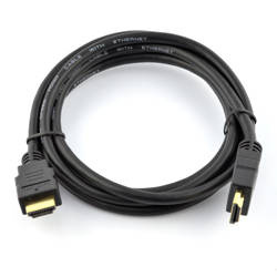 KABEL HDMI 1.4 POZŁACANY 1.5M PROSTY OEM