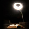 LED reading lamp with clip + black micro USB cable