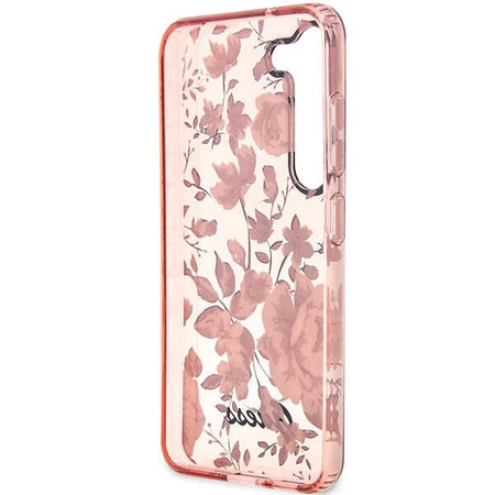 Guess GUHCS23MHCFWSP S23+ S916 pink/pink Hardcase Flower Collection