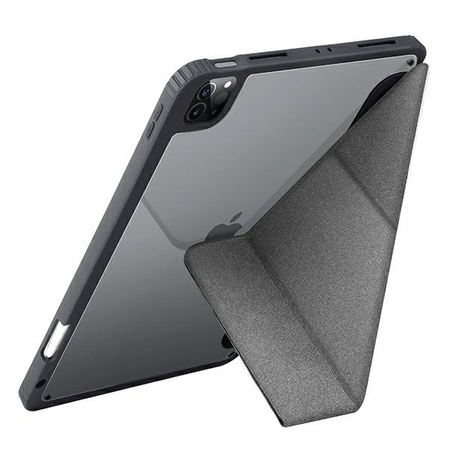 UNIQ etui Moven iPad Pro 12,9" (2021) Antimicrobial szary/charcoal grey