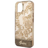 Original Case IPHONE 14 Guess Hardcase Porcelain Collection (GUHCP14SHGPLHC) gold