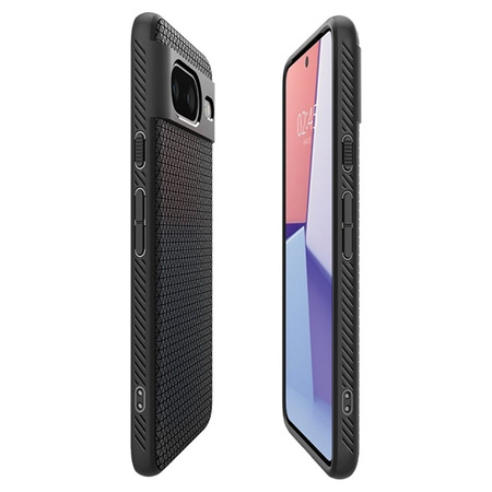 Etui Spigen Liquid Air na Google Pixel 8 - czarny mat