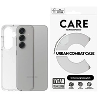 CARE by PanzerGlass Flagship Urban Combat Case for Samsung Galaxy S25 - Transparent