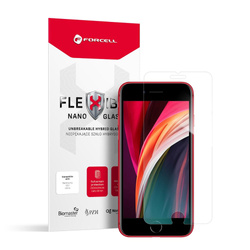 Forcell Flexible Nano Glass - szkło hybrydowe do iPhone 7/8/SE 2020/21