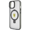 Etui Ferrari Ring Stand 2023 Collection MagSafe na iPhone 15 - czarne