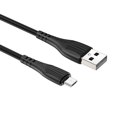 Borofone Kabel BX37 Wieldy - USB na Micro USB - 1 metr czarny