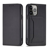 Magnet Card Case for iPhone 13 mini cover card wallet card stand black