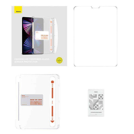 Tempered Glass IPAD 10.2 2019 / 2020 / 2021 Tempered Glass Baseus Clear