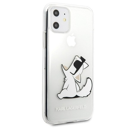 Karl Lagerfeld Choupette Fun Sunglasses - Etui iPhone 11 (przezroczysty)
