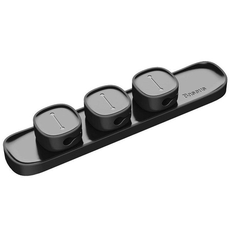 Baseus Peas Magnetic Cable Clip Black